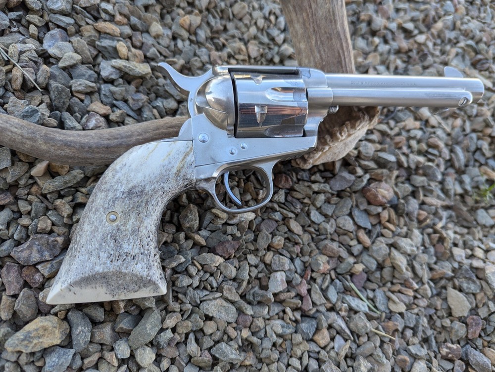 Colt SAA Grips Elk Antler Stag 1st Gen 2nd Gen 3rd Gen Custom Handmade in USA