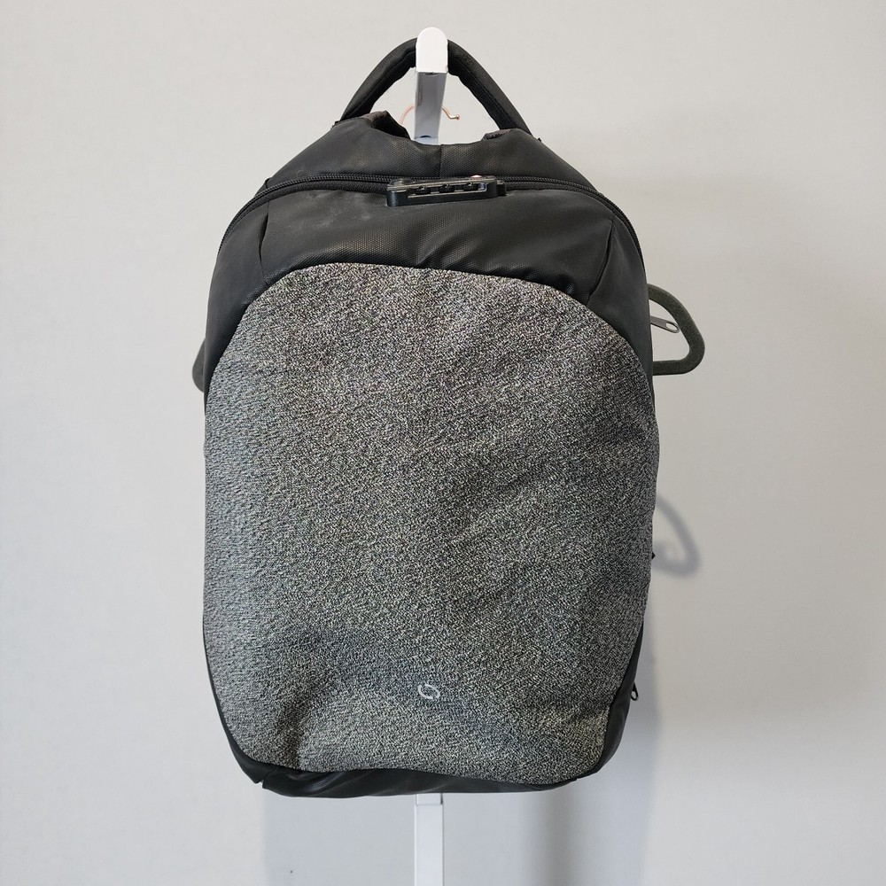 Korin ClickPack Pro Anti-Theft Black Backpack with USB Charging for Laptops