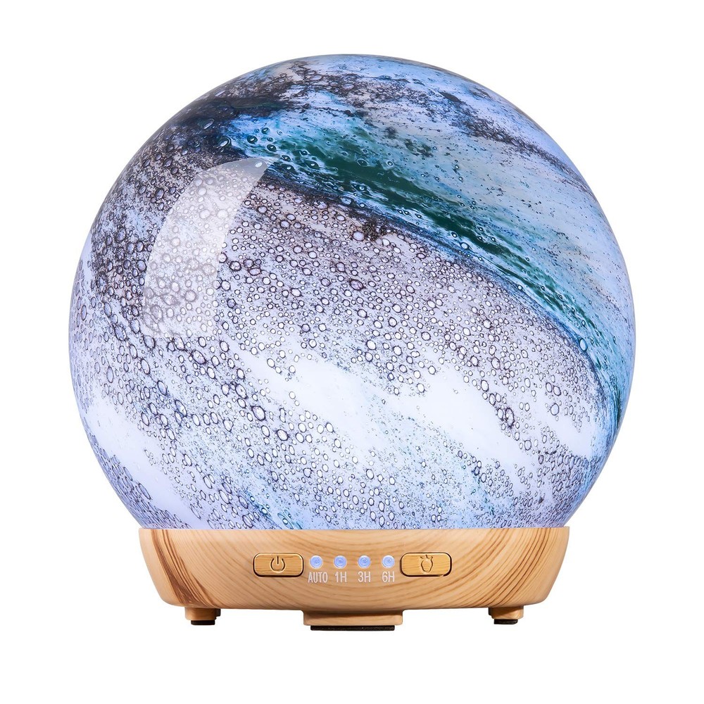 Moon Essential Oil Diffuser with 4 Timer Settings & 7 LED Colors
