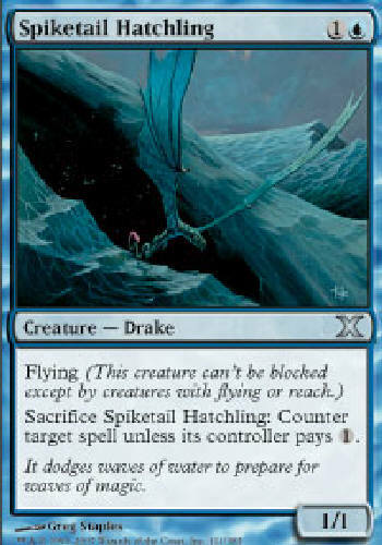 SPIKETAIL HATCHLING X4 4 4X 10th Edition MTG Magic the Gathering Cards DJMagic
