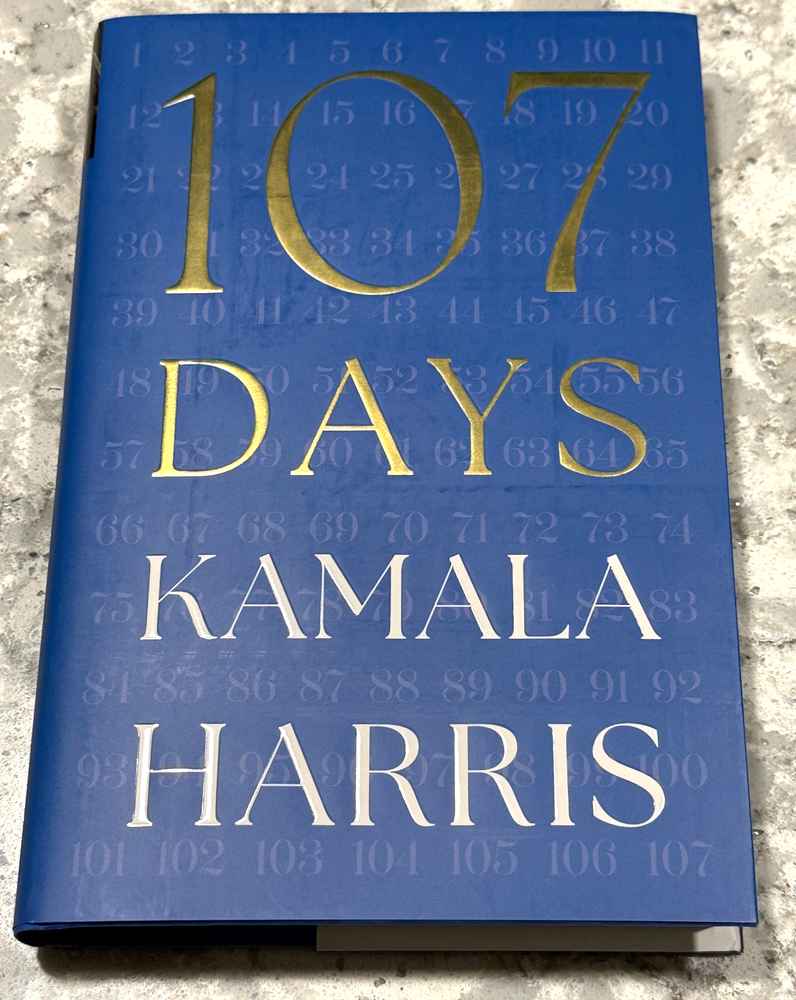 SIGNED Kamala Harris Autographed Book  107 Days (1st/1st, Hardcover, 2025)