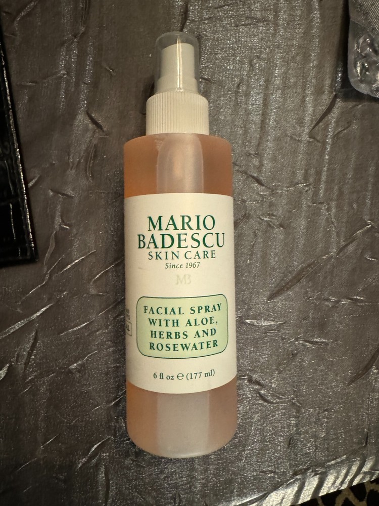 NEW Mario Badescu Glow Facial Spray with Aloe Herbs and Rosewater  