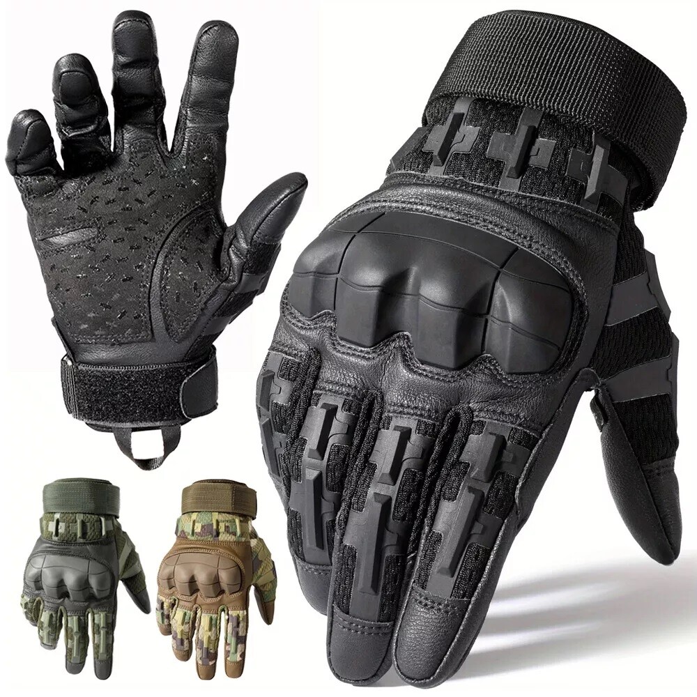 Tactical Gloves for Men Motorcycle Gloves Touchscreen Airsoft Hunting Shooting