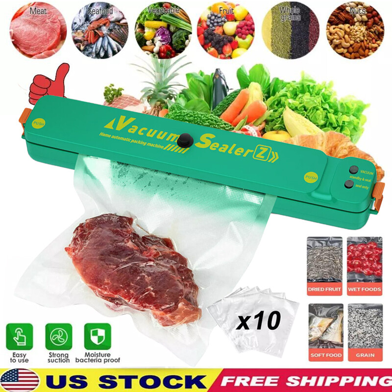 Commercial Vacuum Sealer Machine with Free Bags for Food Storage