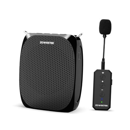 Voice Amplifier with Wireless Mic for Teachers Portable Mini PA Speaker System  -image