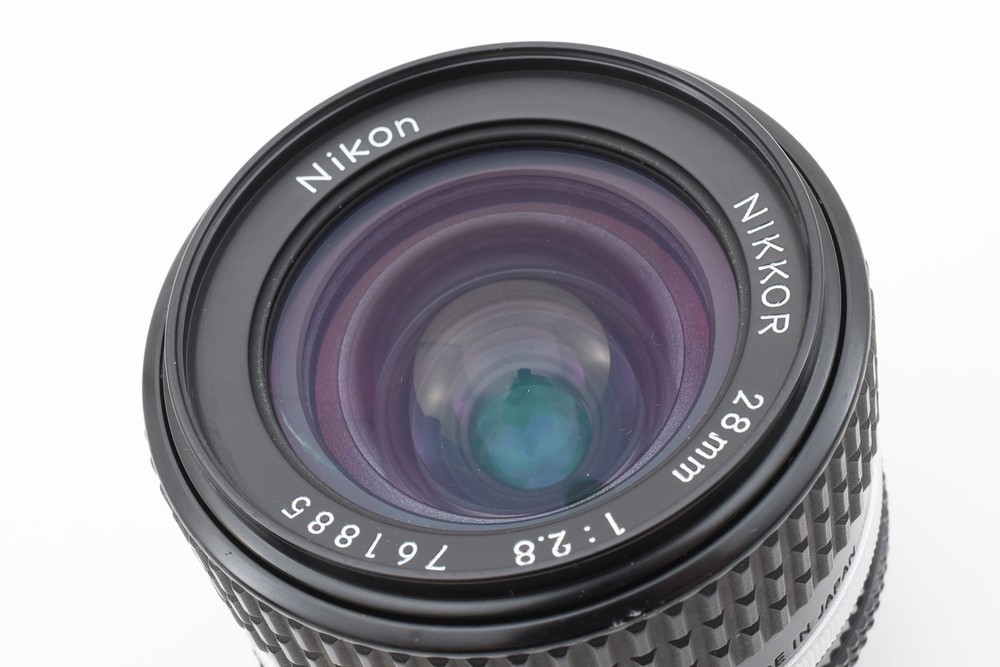 [MINT] Nikon Ai-s Nikkor 28mm f/2.8 Ais Manual Focus Wide Angle Lens From JAPAN