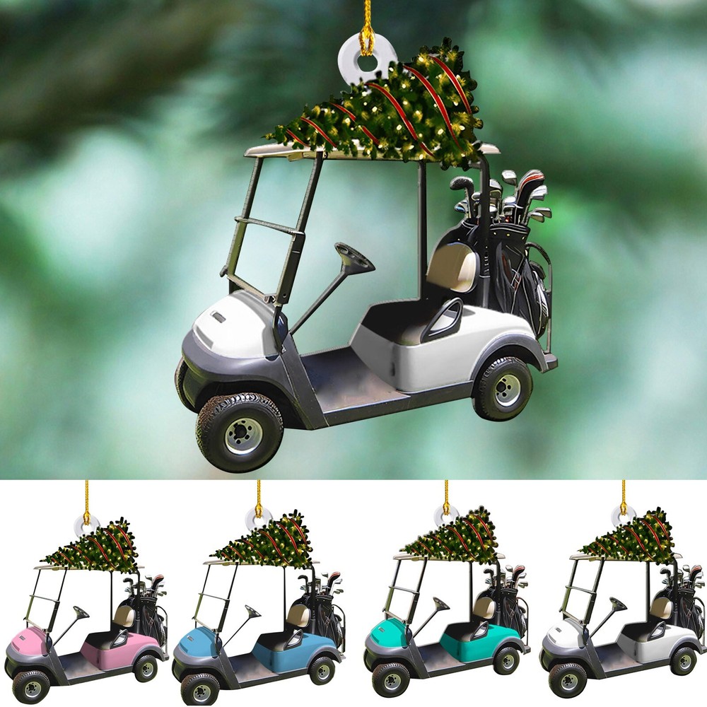 Crossborder Spots Acrylic Car Pendant Christmas Decoration Pendant Party Party-image