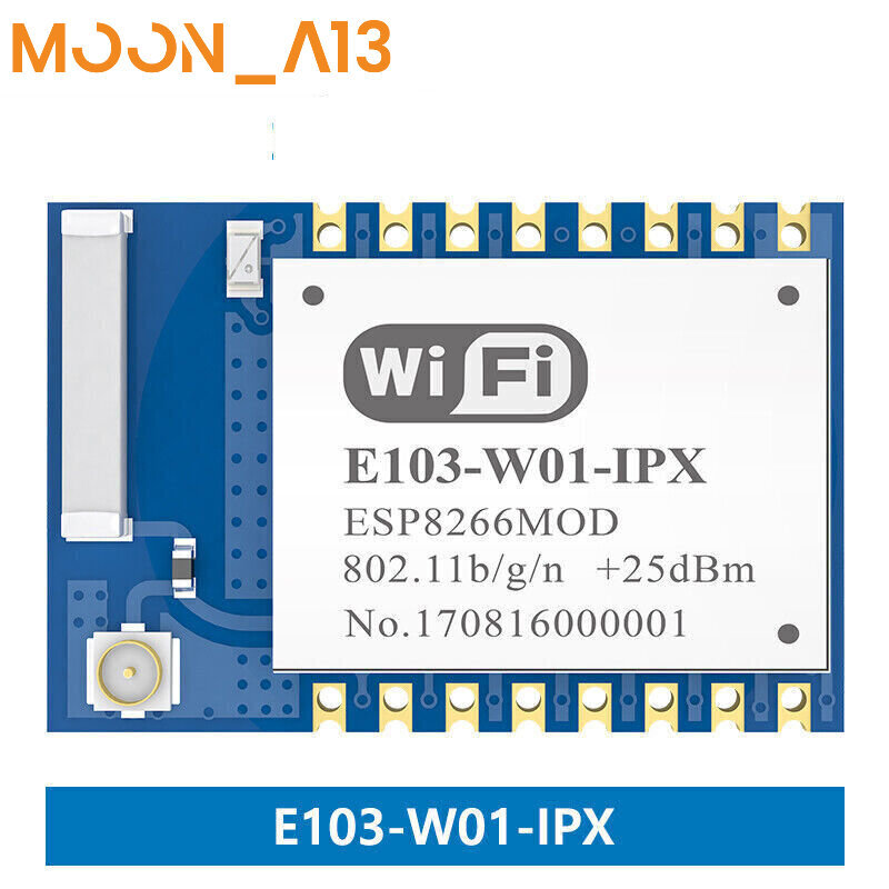 IoT ESP8266 Wireless UART-Wifi Module Transceiver 2.4ghz 20dBm WLAN E103-W01-IPX-image