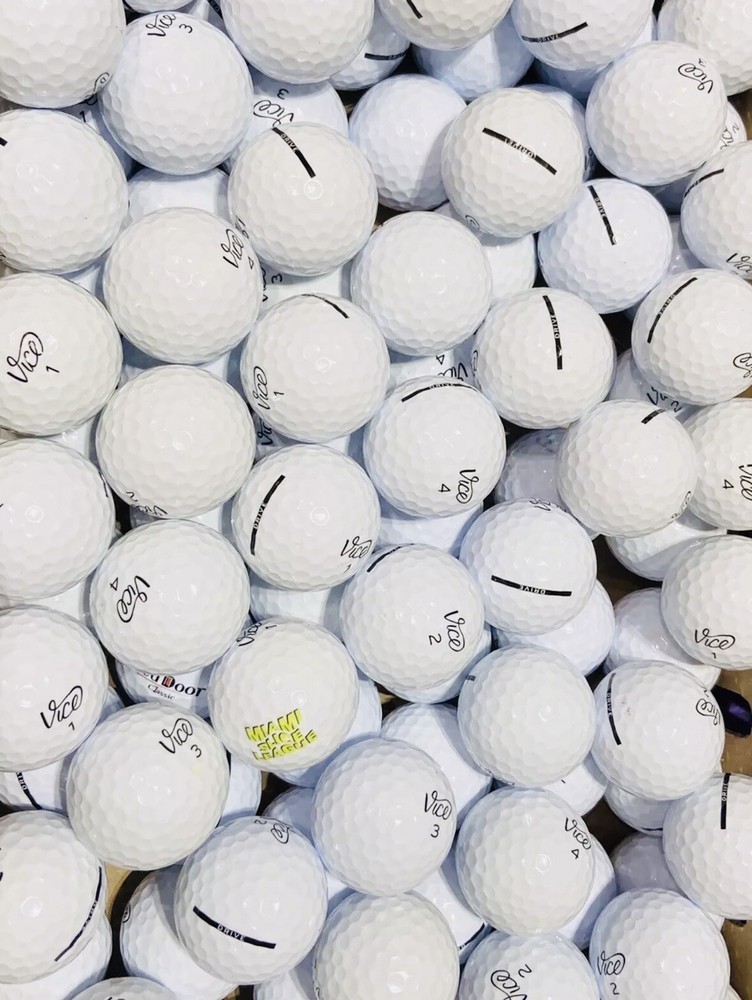 100 VICE DRIVE GOLF BALLS AAAA FAST SHIPPING-image