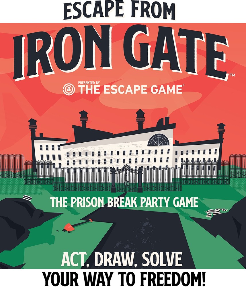 The Escape Game: Escape from Iron Gate - The Puzzle Completing, Drawing, Acti...