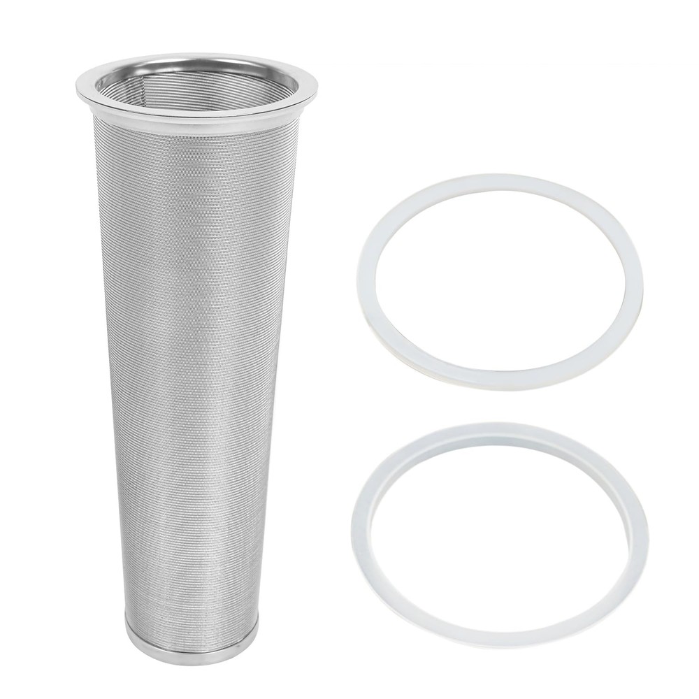 Stainless Steel Cold Brew Coffee Filter for 64oz Wide Mouth Mason Jar