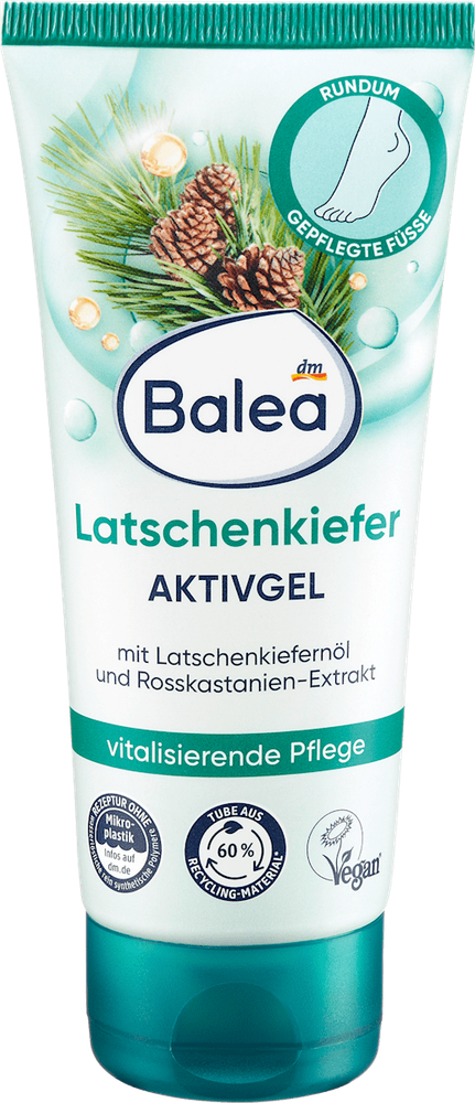 Balea Latschenkiefer Foot Gel 100ml for Soft Smooth Feet