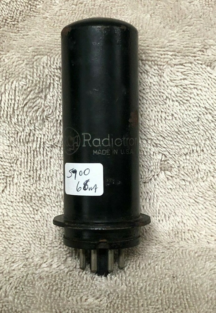 Vintage RCA 6L6 Metal Tube