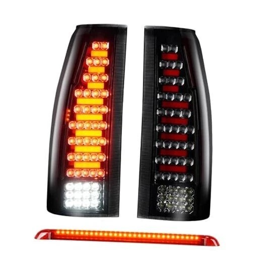 1992-1999 Chevy GMC C1500 C2500 Suburban Tail Light & Third Brake Lamp