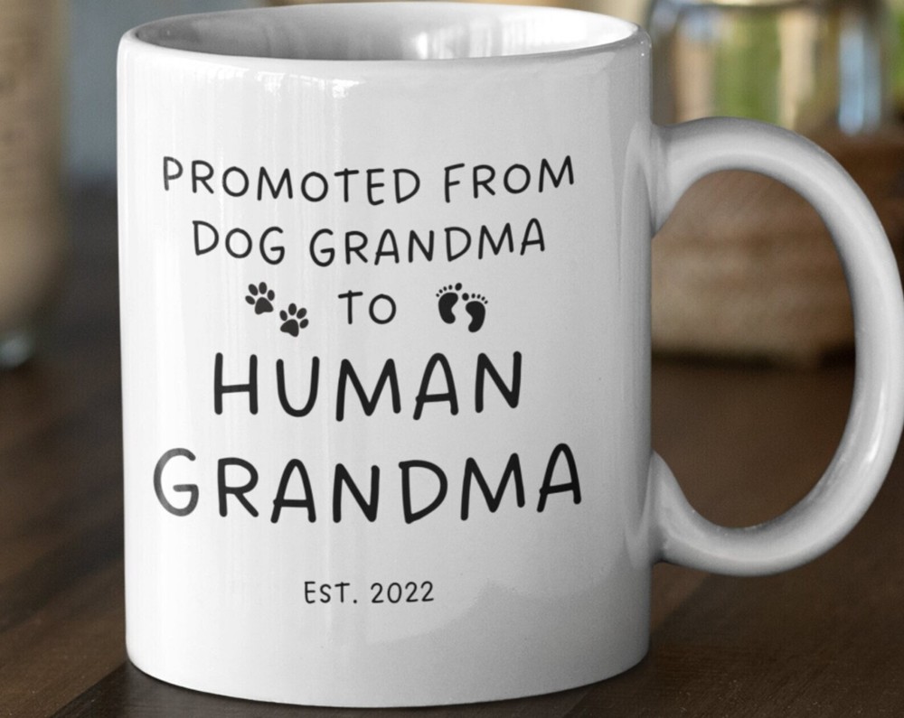 New Grandma Pregnancy Announcement Gift New Baby Grandmother Mug Grandparent