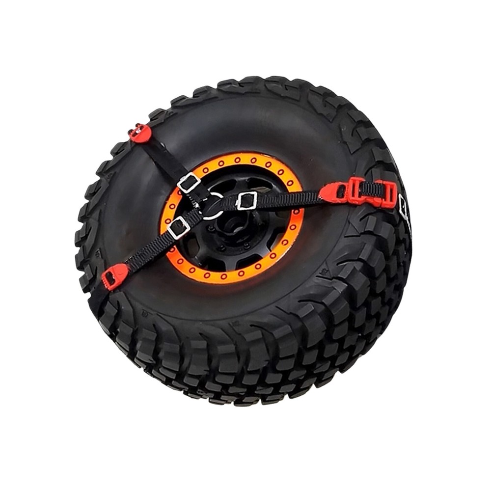 3-Point Spare Tire Tie Down Strap For RC Car 1/5 1/10 Crawler 4 UDR aJlB