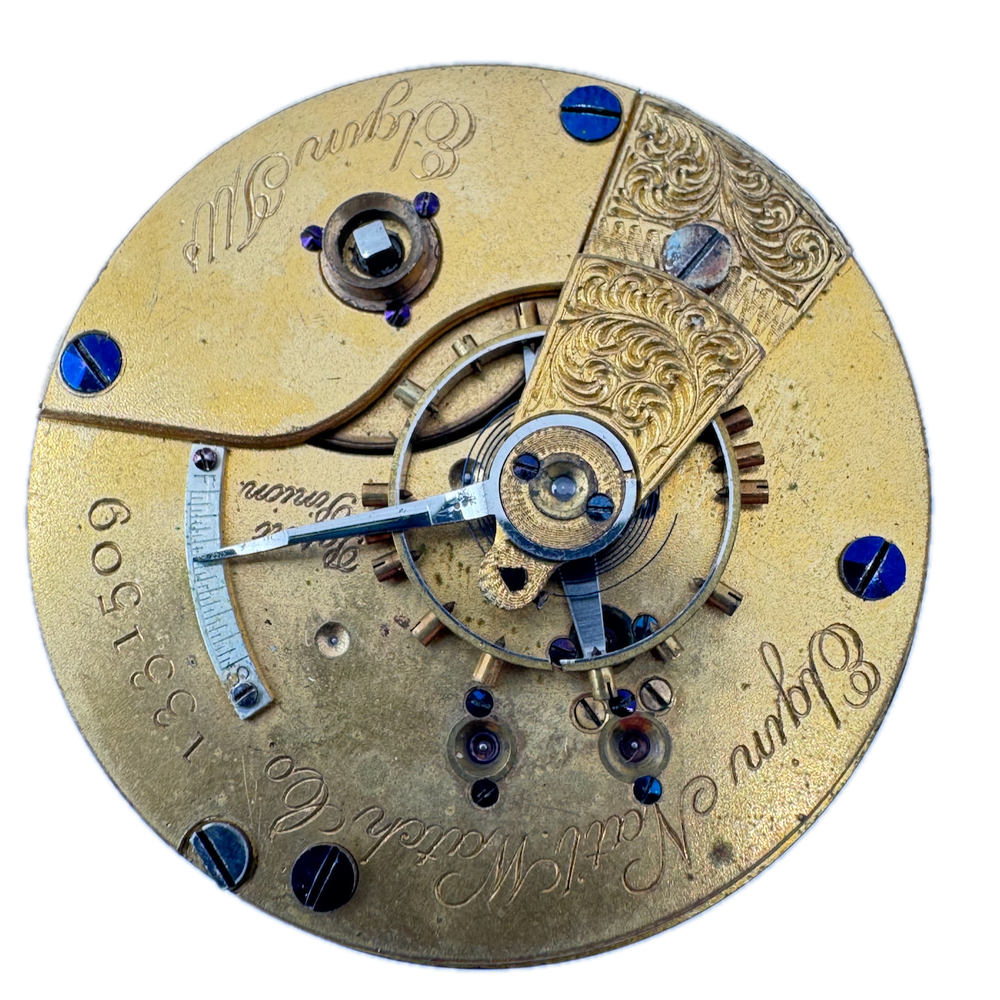Antique 1884 Elgin 18s 13J Hunter Case Pocket Watch Movement 81 USA