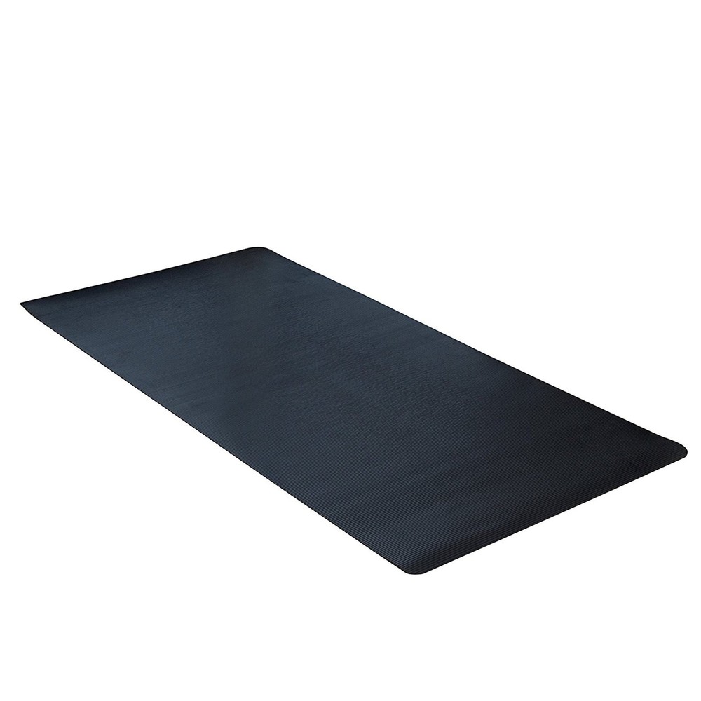 Indoor/Outdoor Rubber Scraper Mat, 36 in. x 20 ft, Black﻿