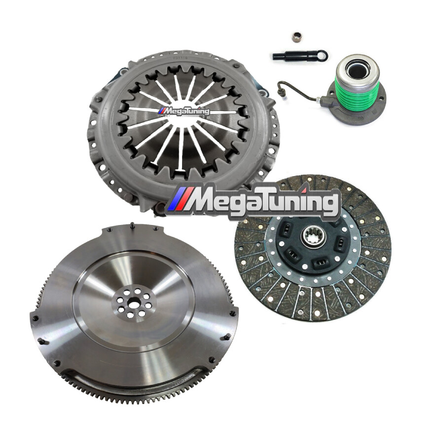 XTR HD Clutch Kit with Slave Cylinder & Chromoly Flywheel for 2005-2010 Ford Mustang 4.0L