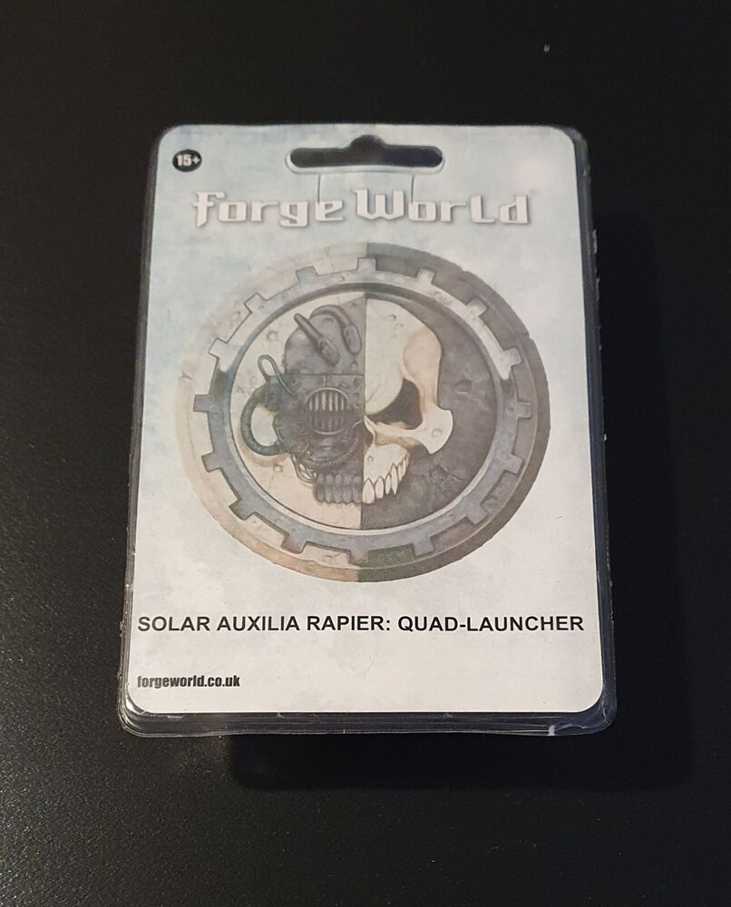 Warhammer Forgeworld Solar Auxilia Rapier Quad Launcher Horus heresy BNIB 1