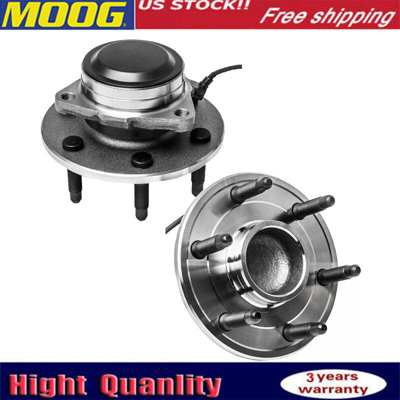 2WD Moog Front Wheel Bearing Pair For 1999-2007 Chevy Silverado GMC Sierra 1500