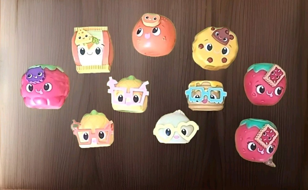 Squishy Snack Fun Toy Pack of 10 Cute Stress Relievers