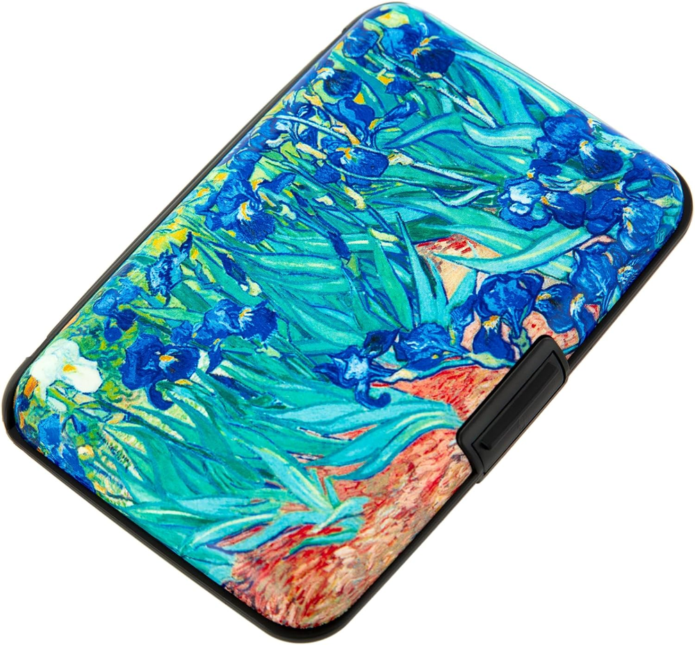 Credit Card Holder Small RFID Blocking Wallet Business Metal Slim Mini Aluminum-image