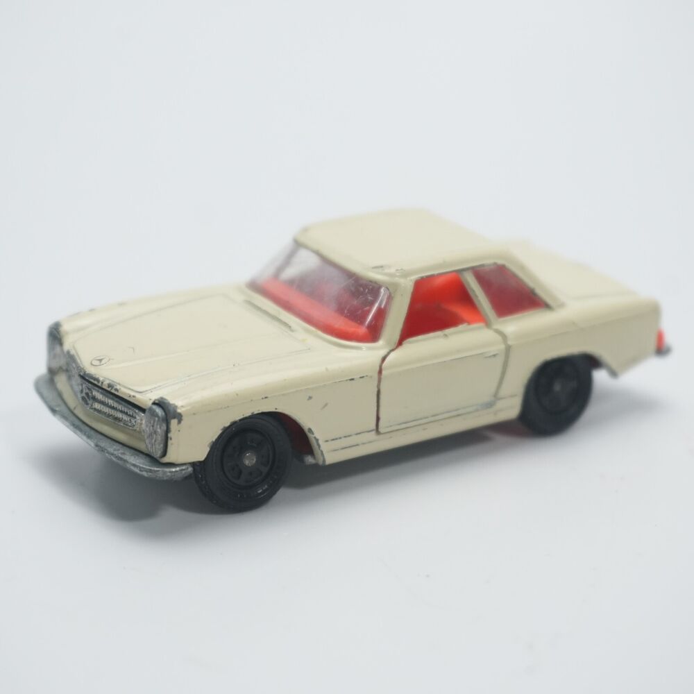 Siku 2.8” MERCEDES 280SL Diecast Vintage SILVER Car V302 Rare Germany 1:64