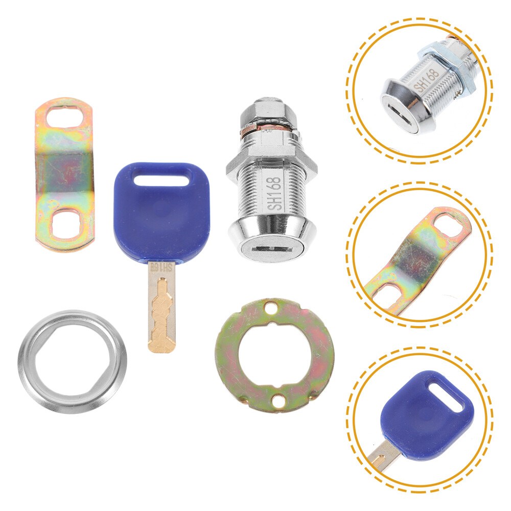 1 Set Cabinet Lock Counter Security Lock Secure Drawer Lock Lock