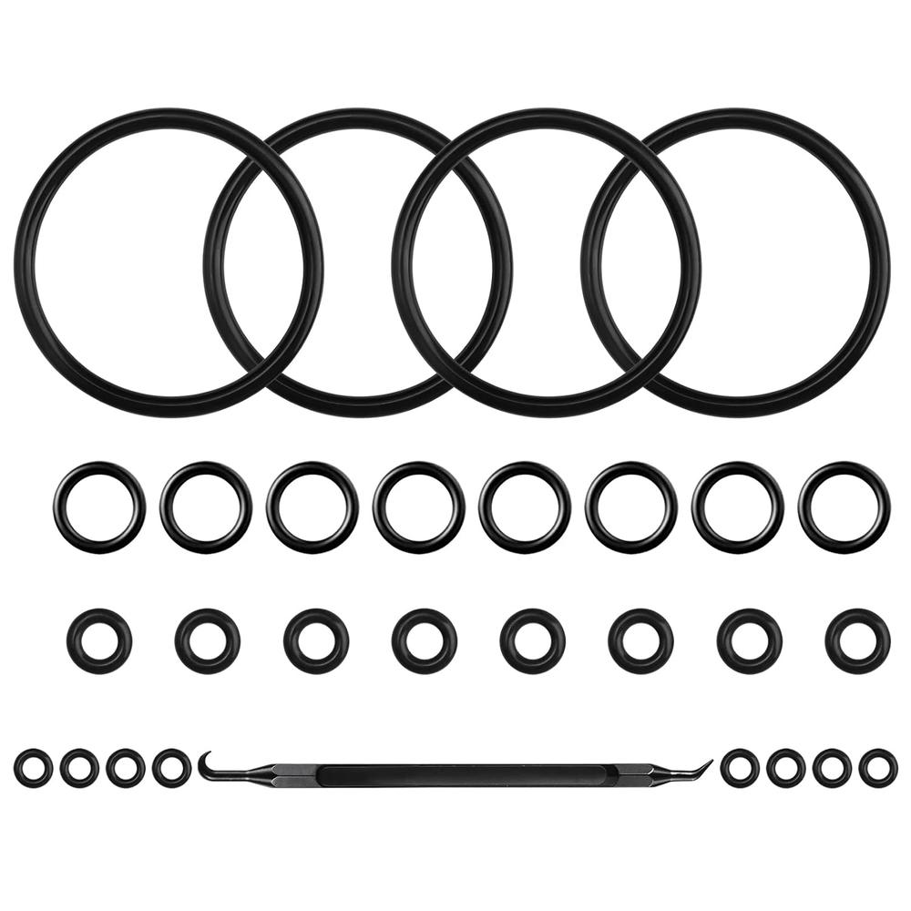 Homebrew Gasket Set, 28 PCS Cornelius Corny Brewing Beer Keg Carbonation Lid Bal