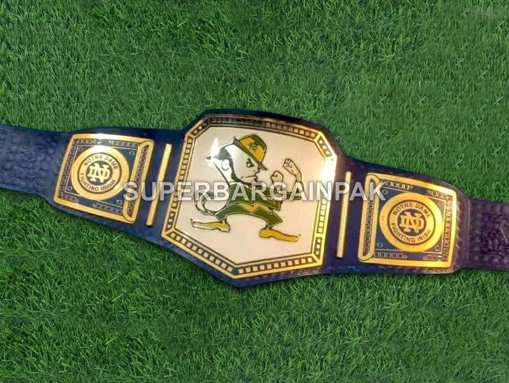 Notre Dame Fighting Team Championship Belt