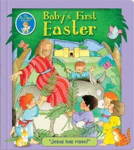 Baby's First Easter Bible Book Hardcover Good Condition  