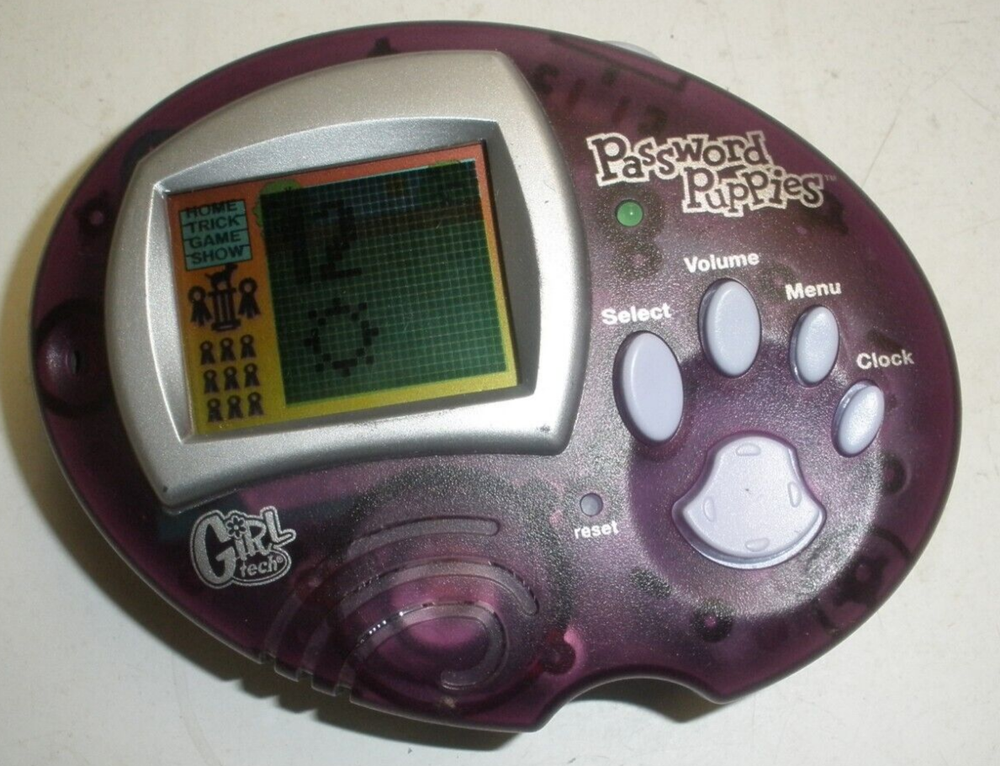 Password Puppies 2000/Radica Girl Tech/ Mattel Digital Pet TESTED-image