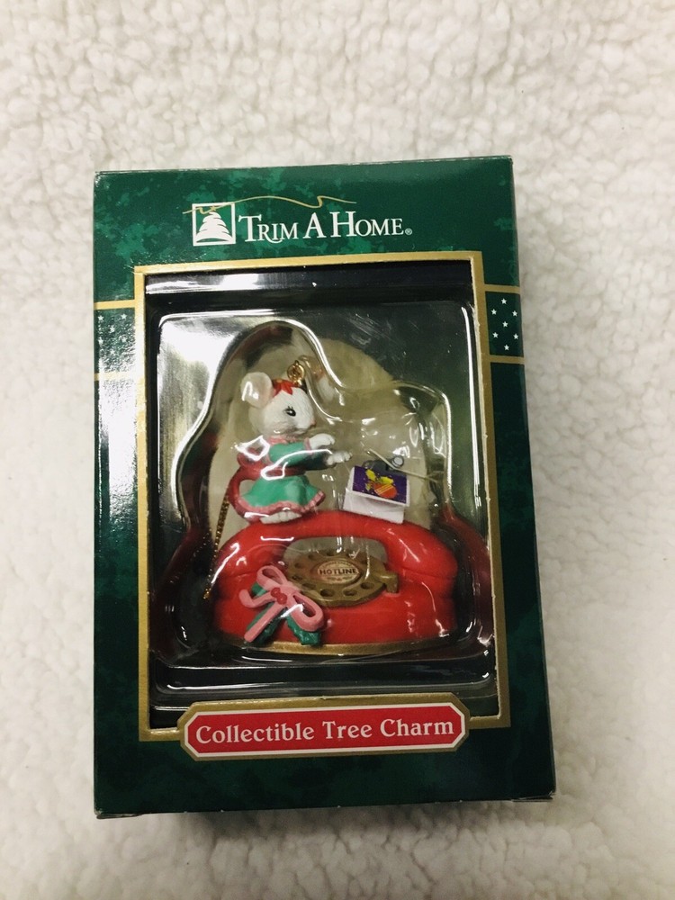 vintage Trim A Home christmas ornaments