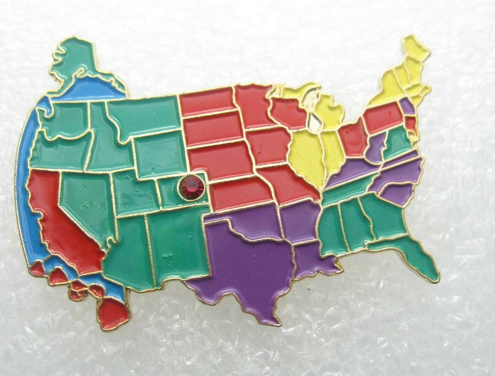 50 States United Lapel Pin (B426)