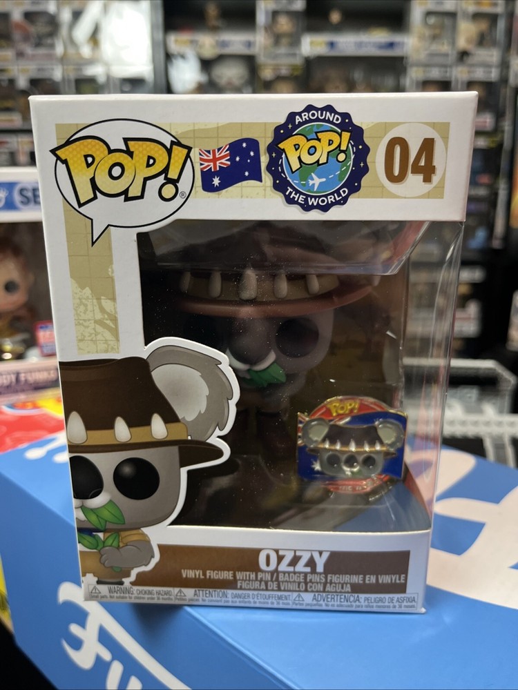 Funko Pop! Around The World #04 Ozzy Koala (Australia) w/ Pin & Protector