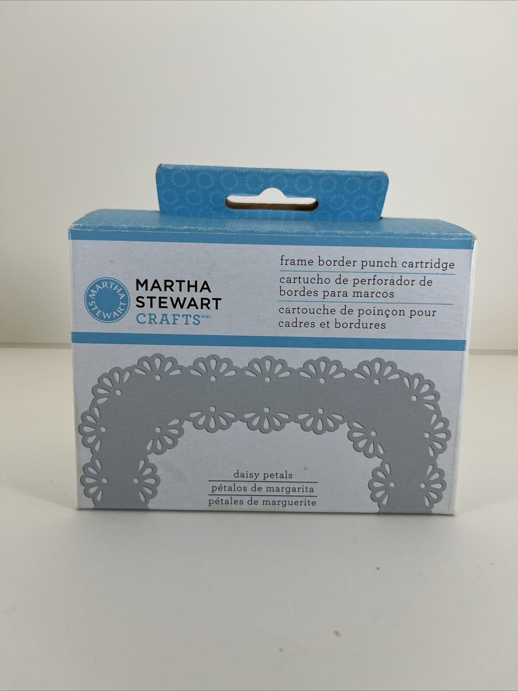 Martha Stewart Crafts Floral Design Frame Border Punch