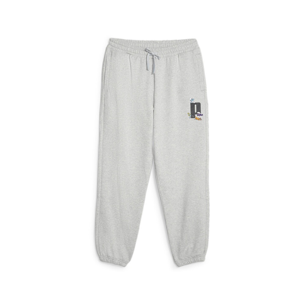 Мужские повседневные спортивные штаны Puma The Smur X серые 62219304
