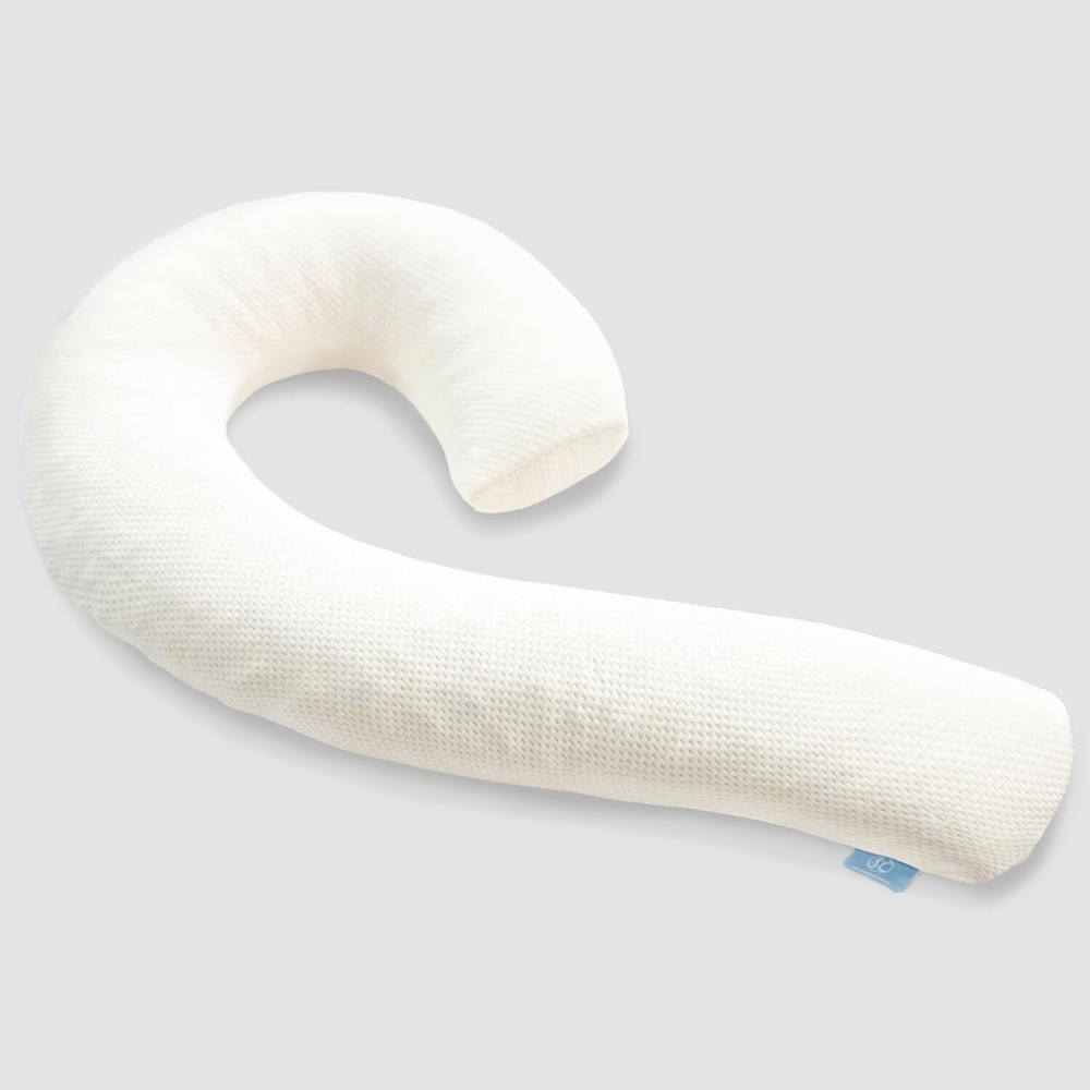 Full-Body Support Swan Pillow - Hypoallergenic Memory Foam for All Ages, Beige
