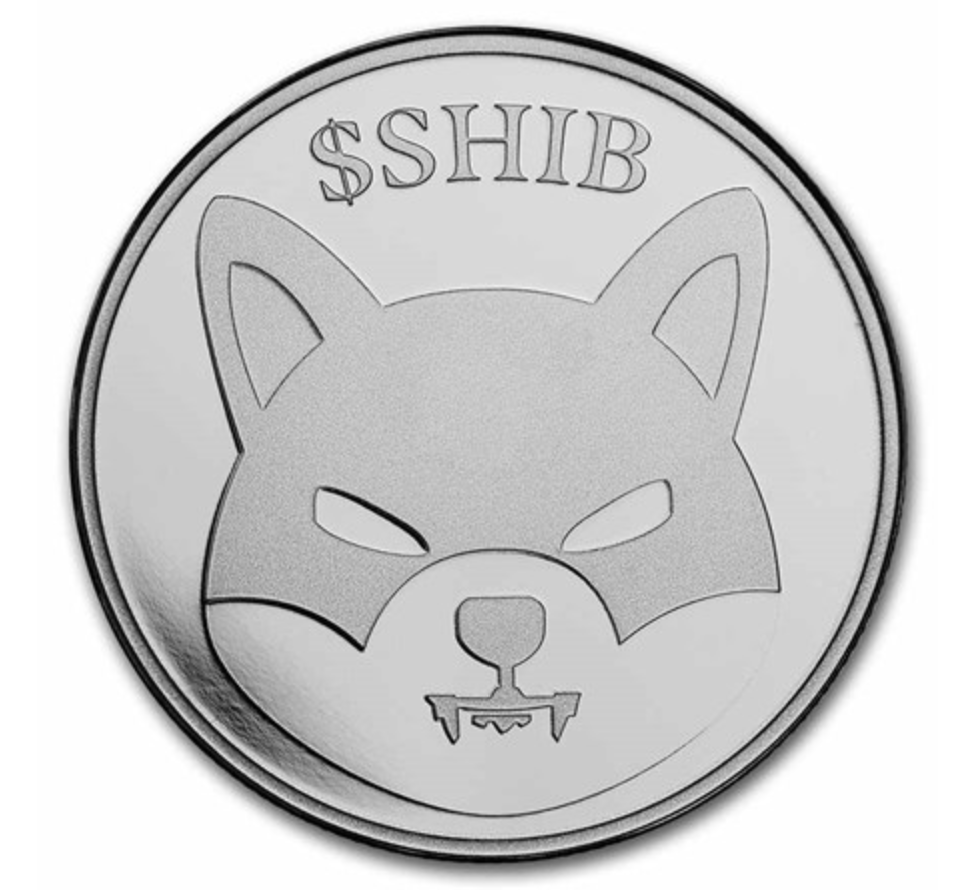 Shiba INU Cryptocurrency Commemorative .999 silver 1 oz BU in capsule-image