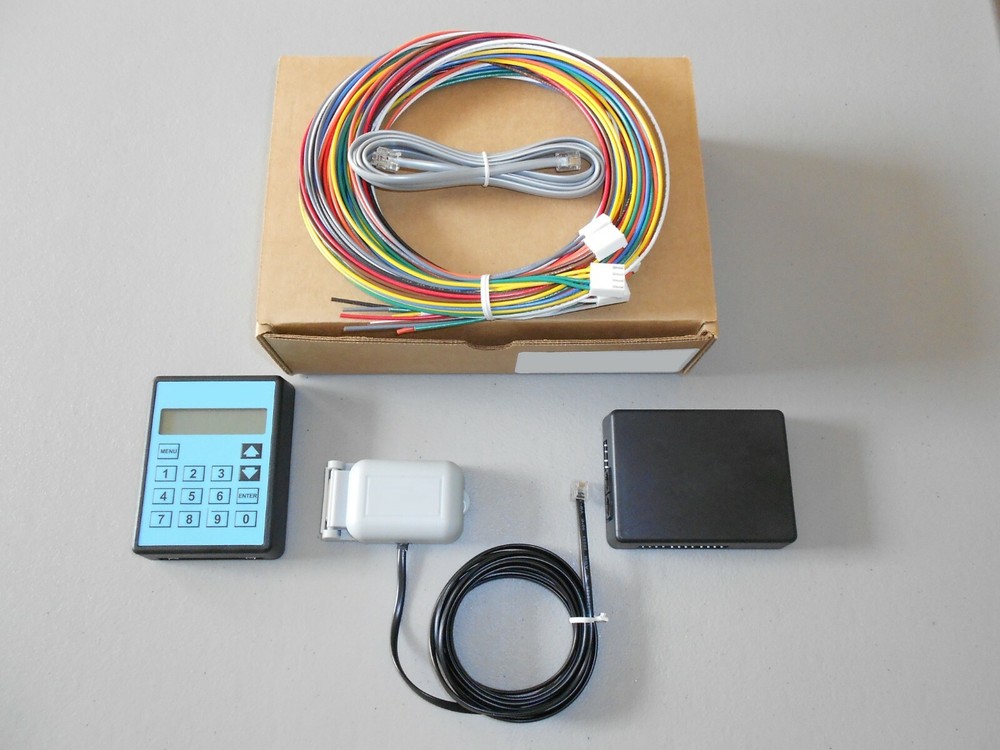 Biometric Fingerprint Vehicle Security System with Keyless Entry 12V DC-image