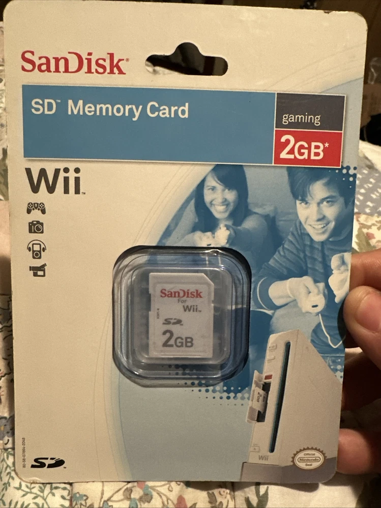 SanDisk - 2gb SD Gaming Memory Card for Nintendo Wii