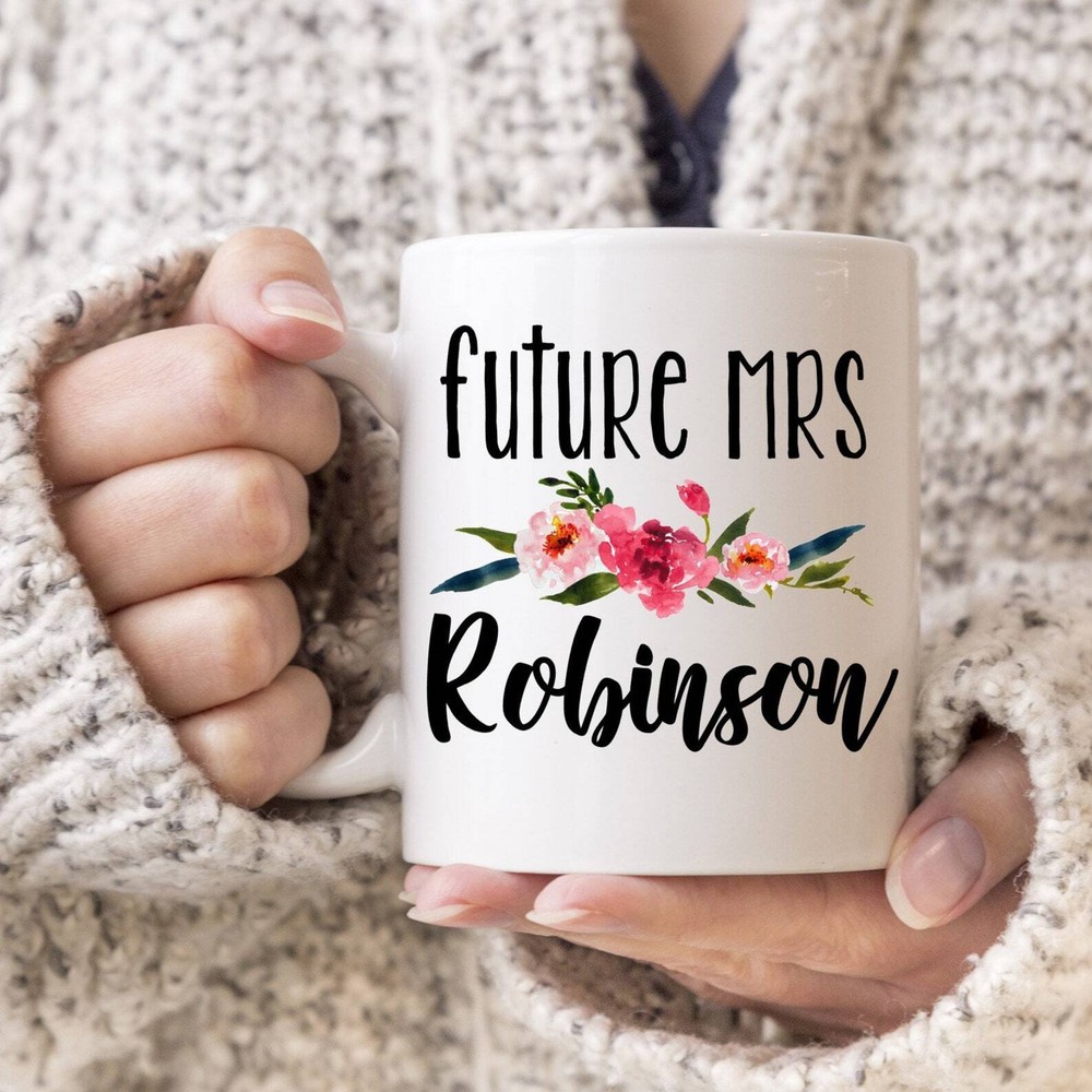 Future Mrs Mug Funny Engagement Gift Funny Engagement Mug Proposal Gift Bride To