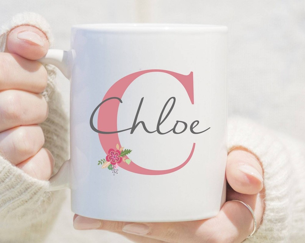 Personalised Initial Mug Monogram Mug Custom Mug Best Friend Gift Best Friend