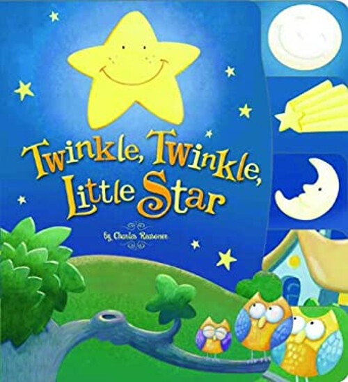 Twinkle Twinkle Little Star Board Book by Charles Reasoner for Kids