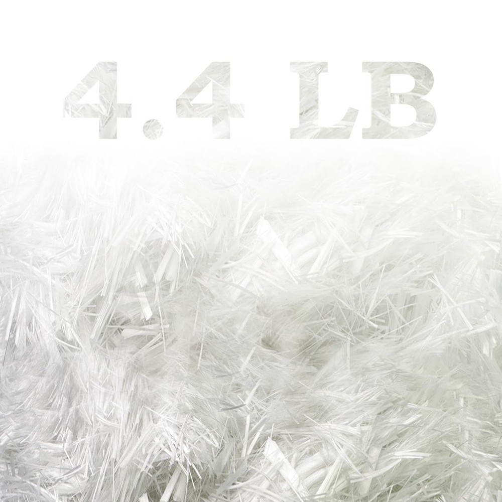 4.4 Lb Fiberglass Reinforcement for Stronger Concrete Mixes