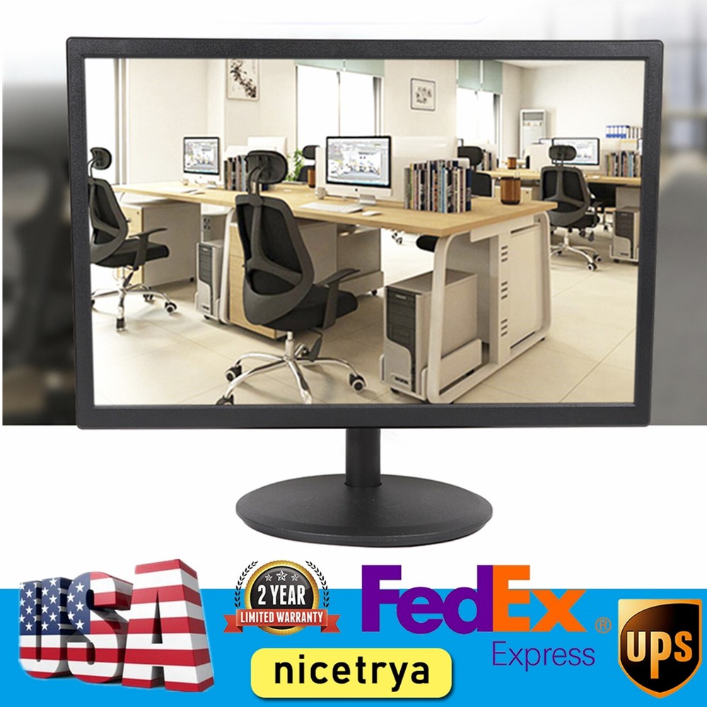 19 inch LED Display Screen 16:10 HDMI RGB VGA AV HD Monitor Player