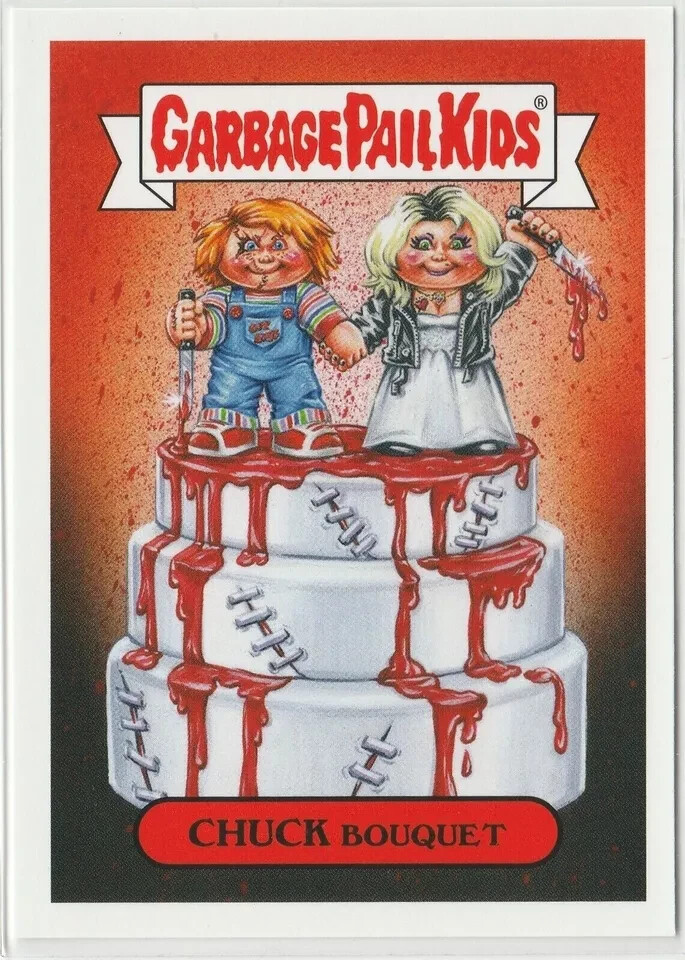Chuck Bouquet #2a Garbage Pail Kids GPK 2019 Revenge of Oh the Horror-ible