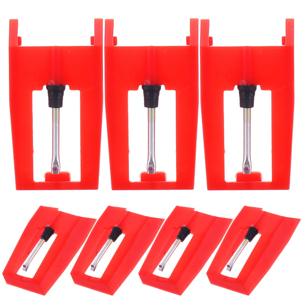 7 Pcs Vinyl Record Player Needle Replacement Stylus for Turntable