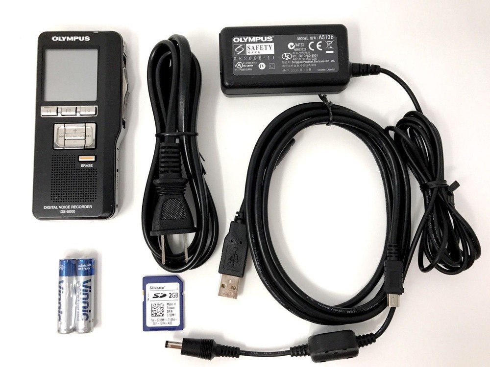 Olympus DS-5000 Digital Voice Recorder Value Pack 90 DAYS WARRANTY FREE SHIPPING-image